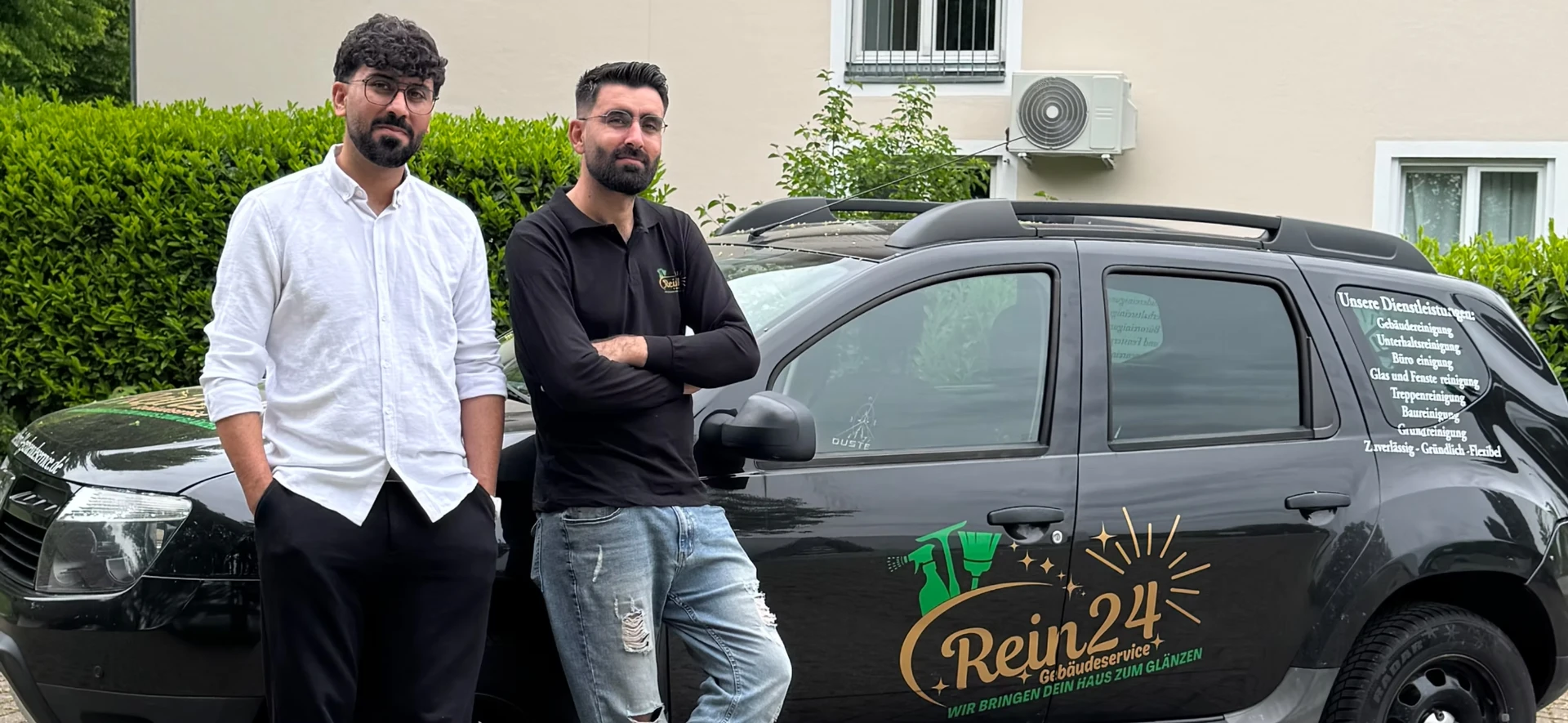Basel und Rashid Alhussein, die Gründer von REIN24